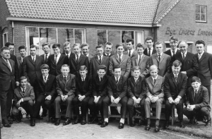 F551 Landbouwschool Examenklas (ca. 1961)